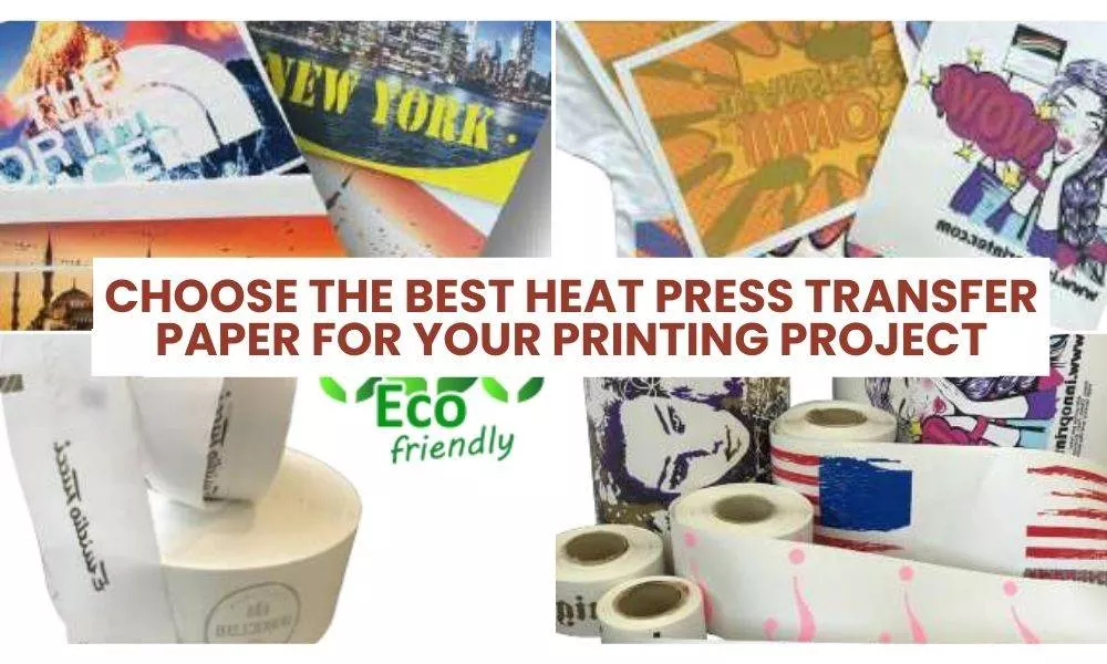 Heat Press Transfer Paper for Your Printing Project