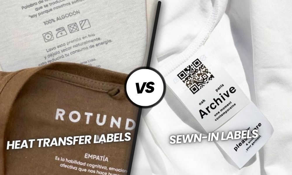 Heat Transfer Labels vs. Sewn-In Labels